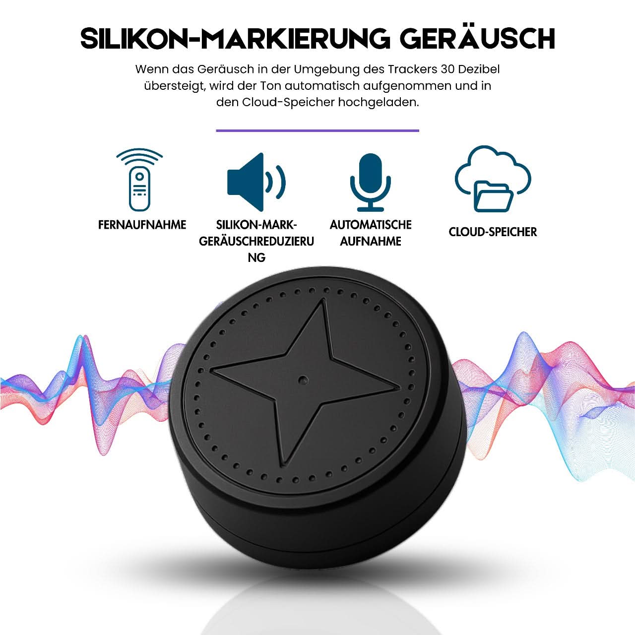 TRACKNEX – Tracker GPS compatto con fissaggio magnetico
