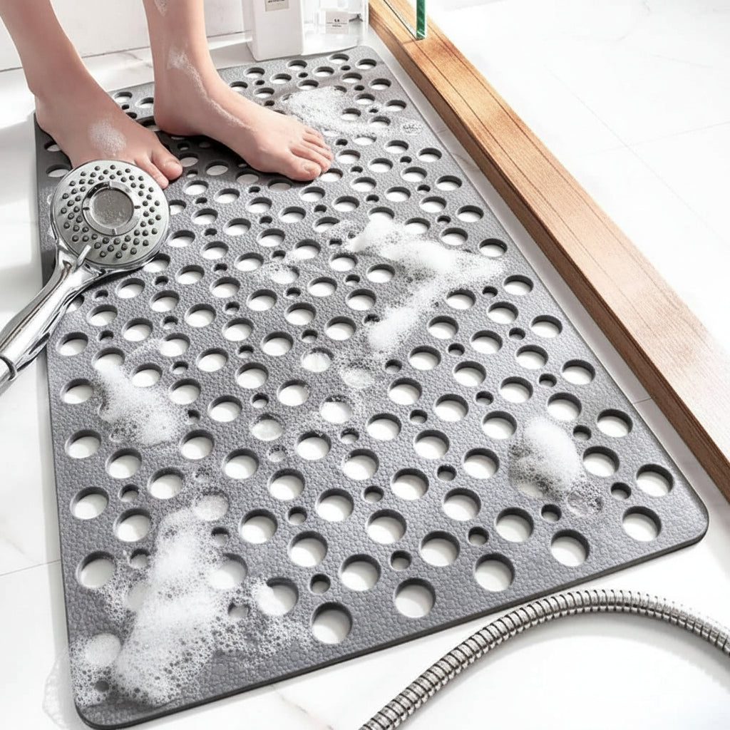 SAFEBATH – Tappetino da doccia di lusso antiscivolo per sicurezza igienica
