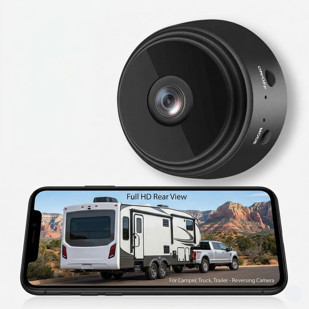 Telecamera Retromarcia Wireless HD Visione Notturna