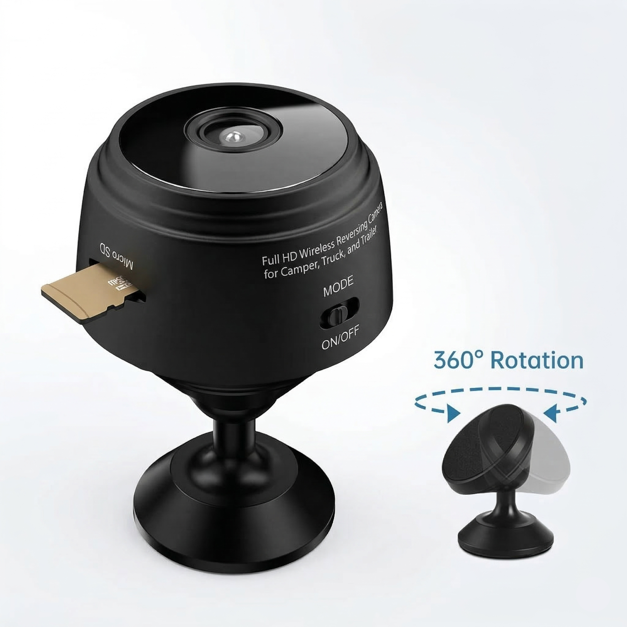 Telecamera Retromarcia Wireless HD Visione Notturna