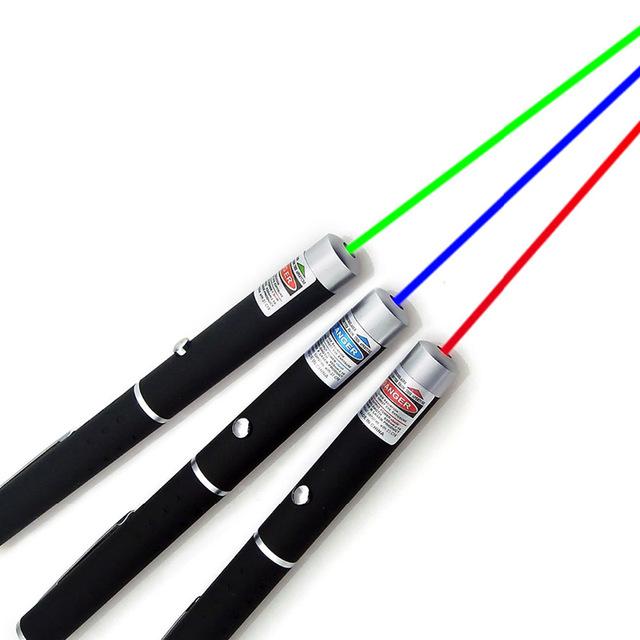 Brehn | Puntatore laser ad alte prestazioni con più colori – Rosso, Verde, Blu-Violetto
