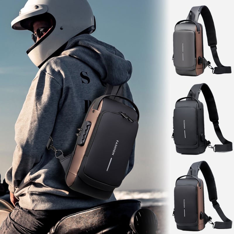 Borsa Antifurto | Porta USB | Impermeabile & Lucchetto a Codice