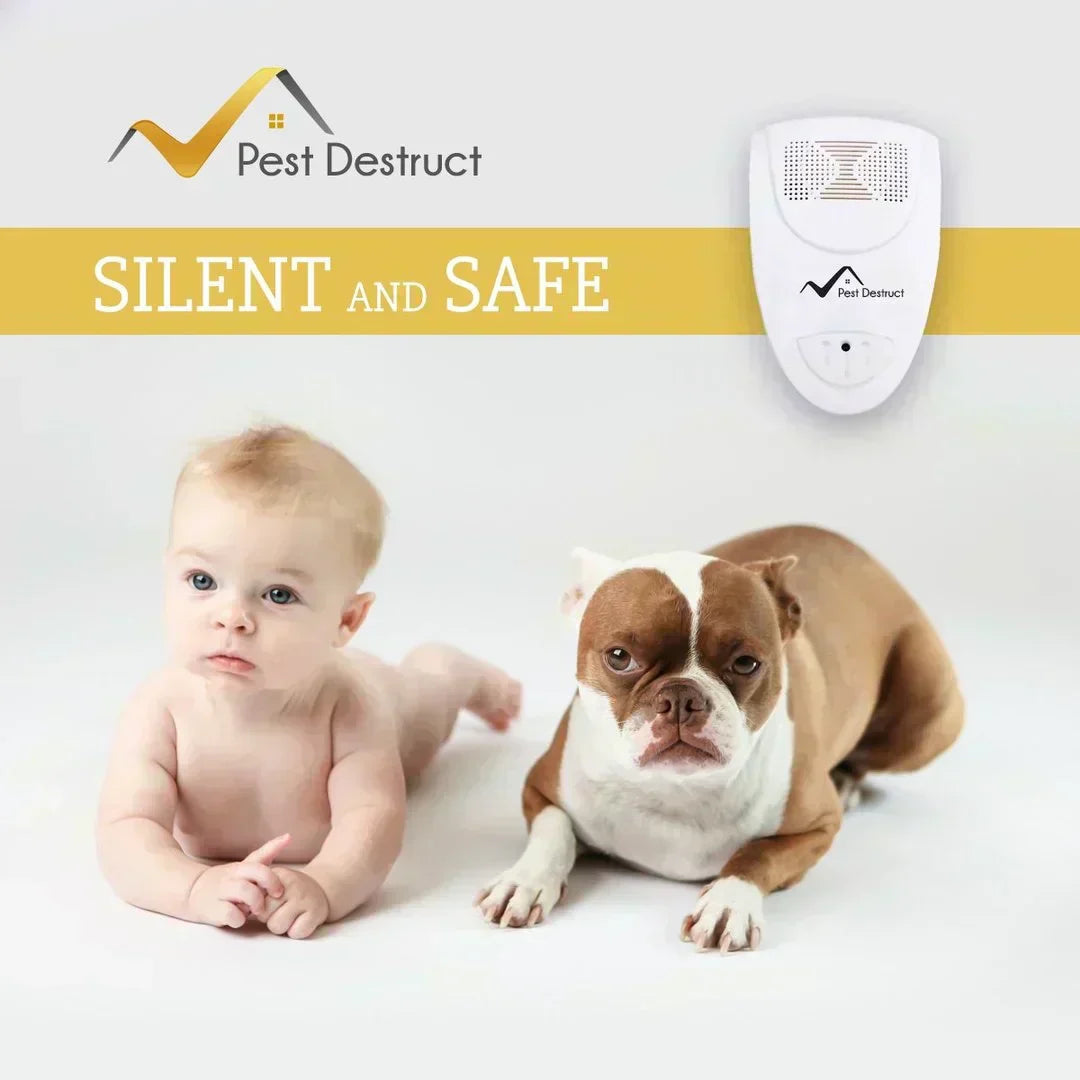 AstraShield Dispositivo Ultrasonico Compatto per Scacciare Cimici da Letto per Uso Domestico