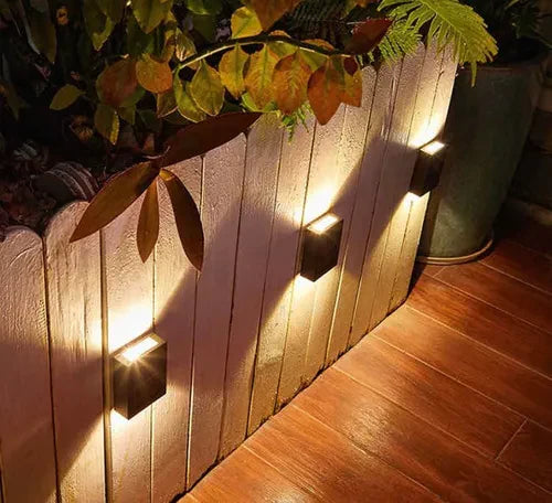 1+1 GRATIS | SolarWand | Lampada da Parete LED Solare | Luce Calda & IP65 | Senza Fili & Risparmio Energetico