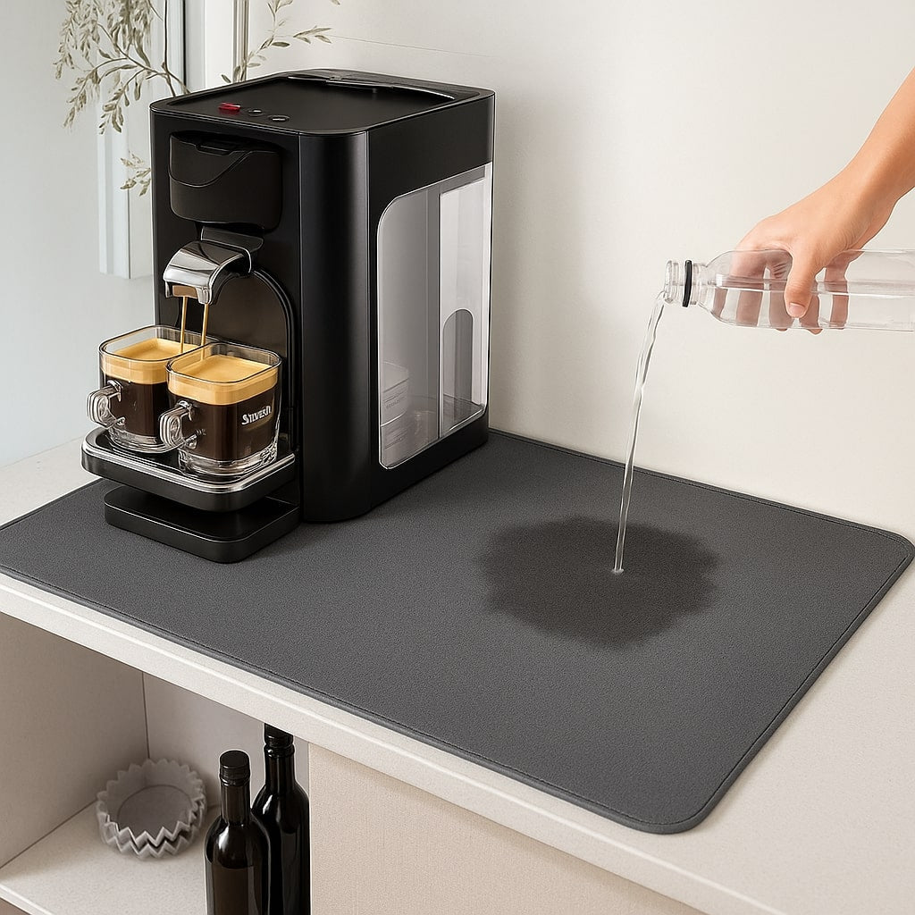 Tappetino per lavello | Base per macchina da caffè | Tappetino antiscivolo per cucina | ReinFläche