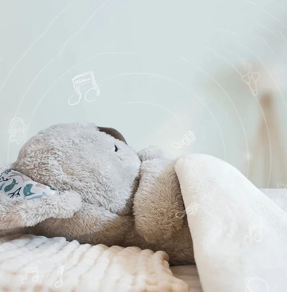 Atmendes Kuscheltier | Koala Plüschtier per Relax e Aiuto al Sonno | SchlafKoala