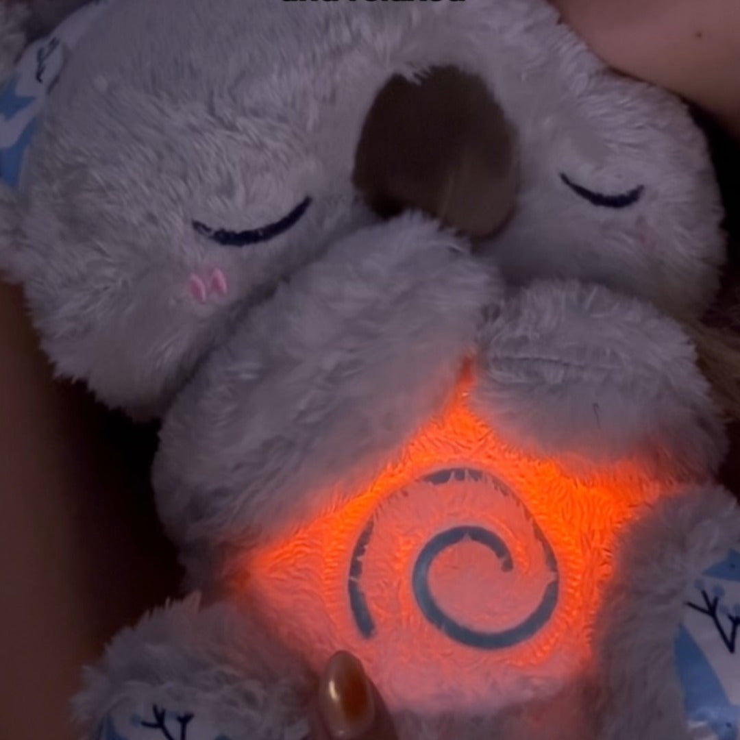 Atmendes Kuscheltier | Koala Plüschtier per Relax e Aiuto al Sonno | SchlafKoala