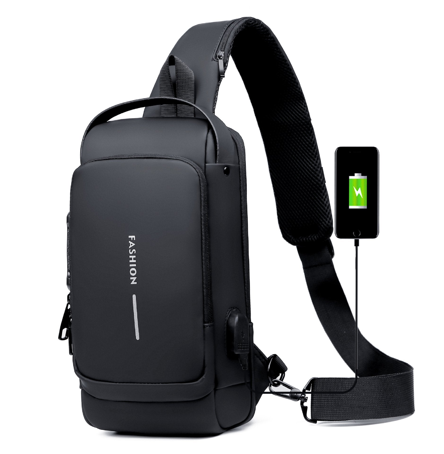 Borsa Antifurto | Porta USB | Impermeabile & Lucchetto a Codice