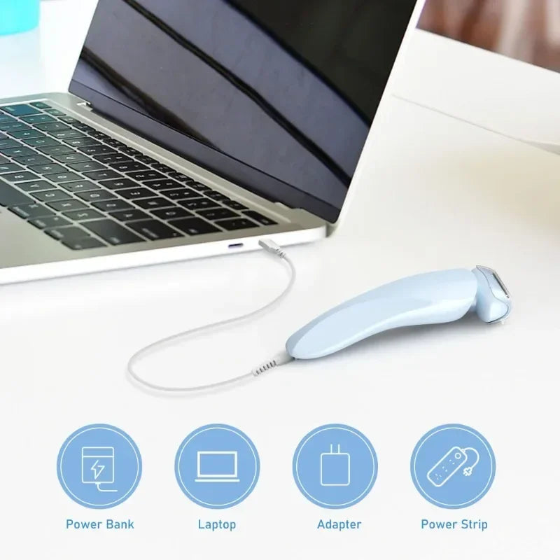 SilkSmooth Rasoio Elettrico | Depilazione senza sforzo con un tocco setoso