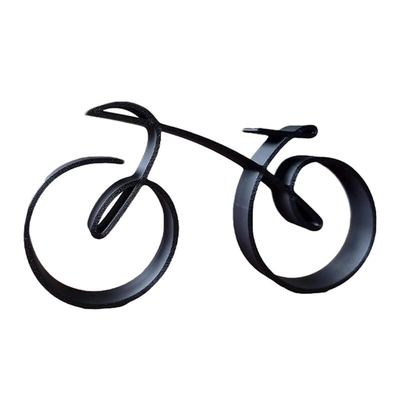 Decorazione per bicicletta in metallo