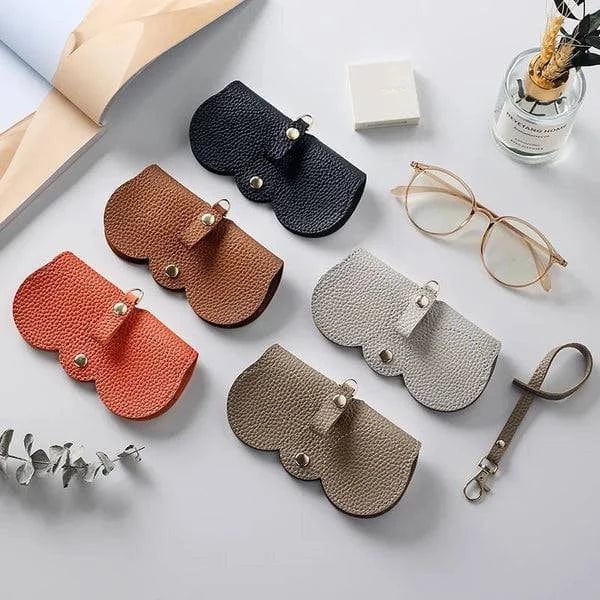 Custodia per occhiali da sole in pelle morbida - 50% di sconto