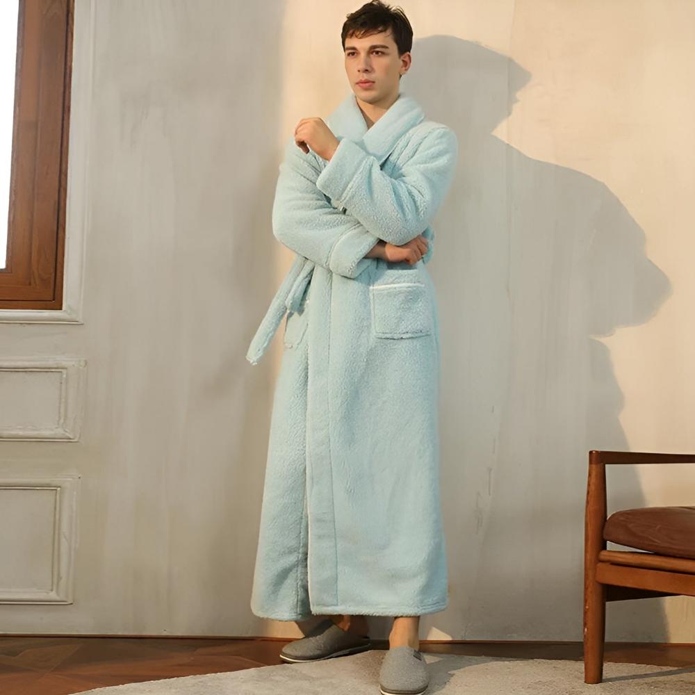 Accappatoio per donne e uomini | Accappatoio in pile | Comfyra