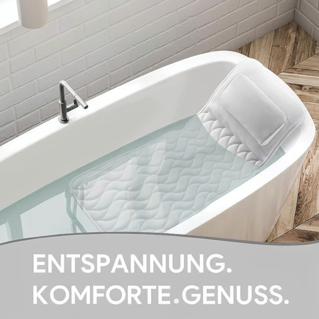 Cuscino per vasca da bagno | Cuscino ergonomico per bagno | Comodo in bagno | Badelux