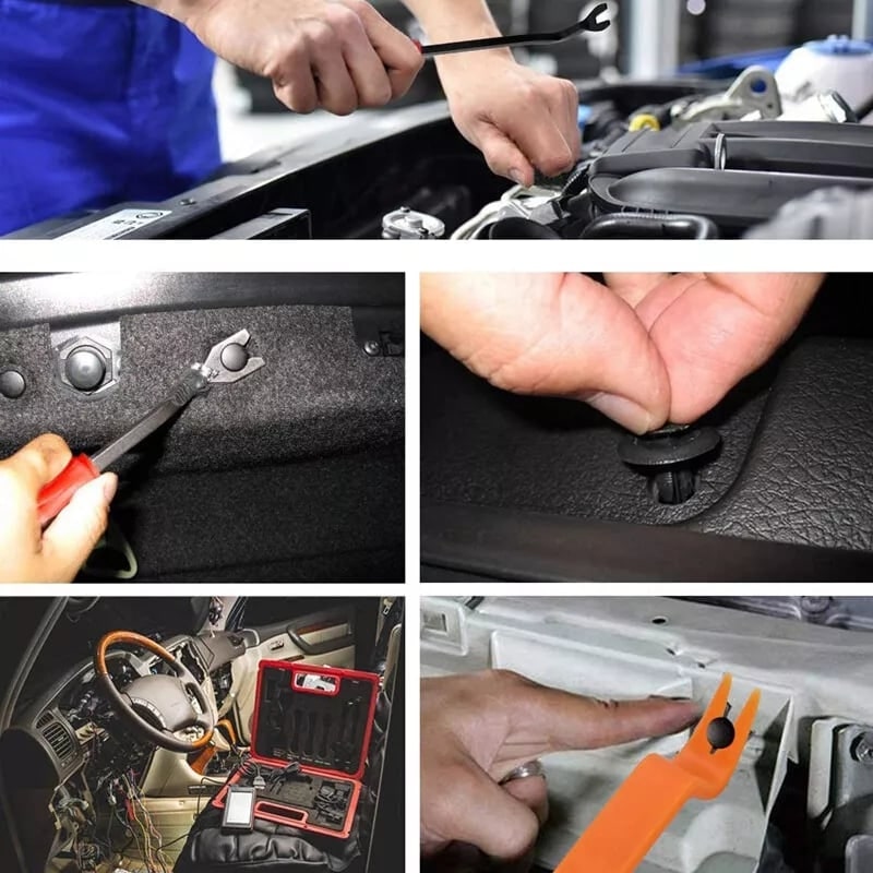 Clip di fissaggio per auto | Rivetti in plastica per auto | BefestiBox