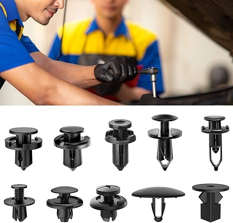 Clip di fissaggio per auto | Rivetti in plastica per auto | BefestiBox