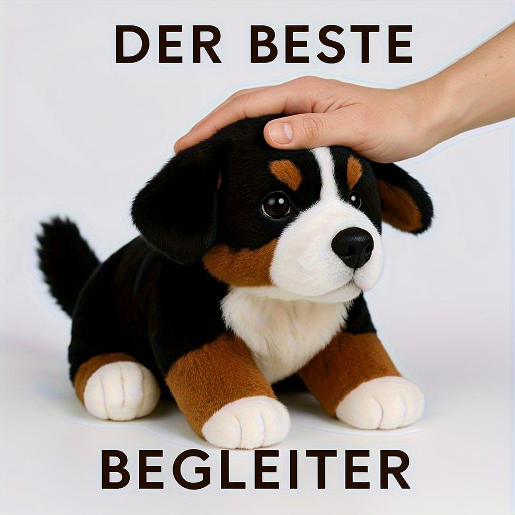 Berner Sennen Peluche | Cane Plüschtier Realistico | SoftBernie