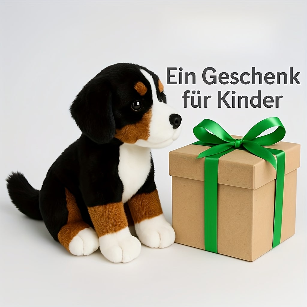Berner Sennen Peluche | Cane Plüschtier Realistico | SoftBernie