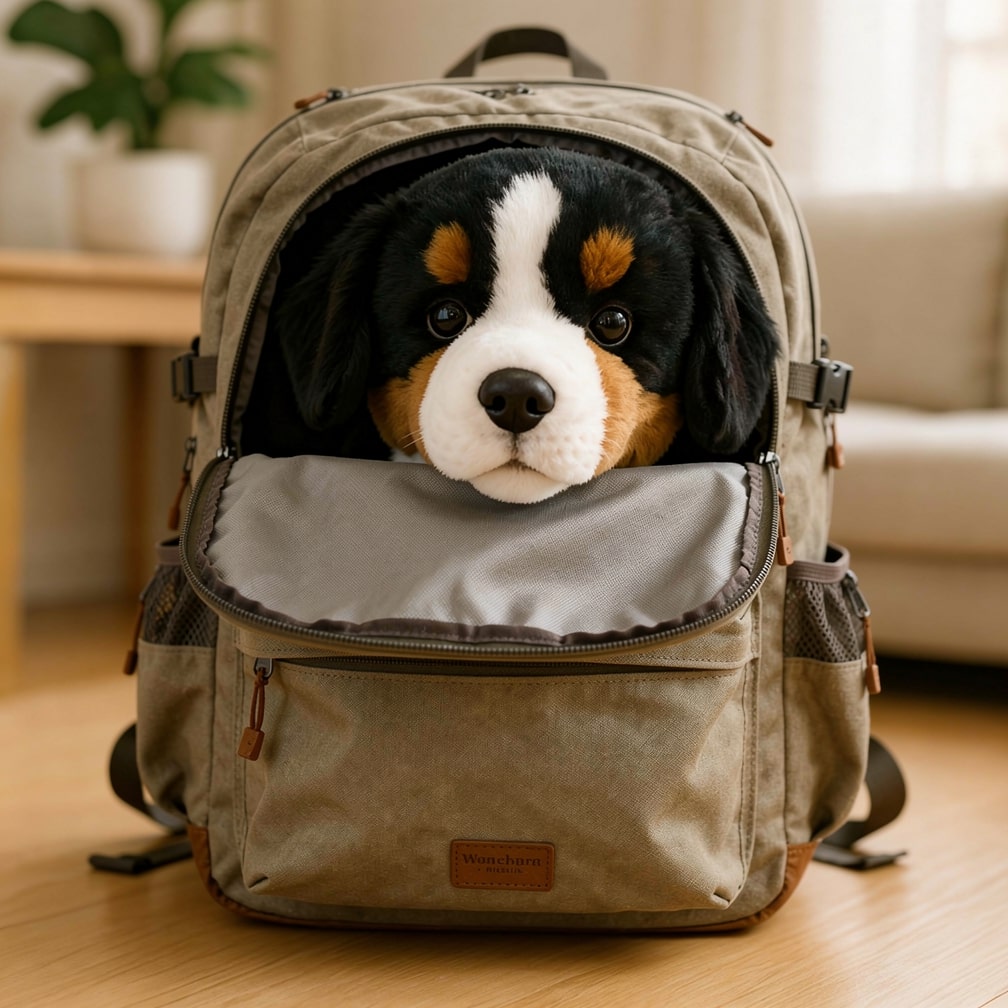 Berner Sennen Peluche | Cane Plüschtier Realistico | SoftBernie