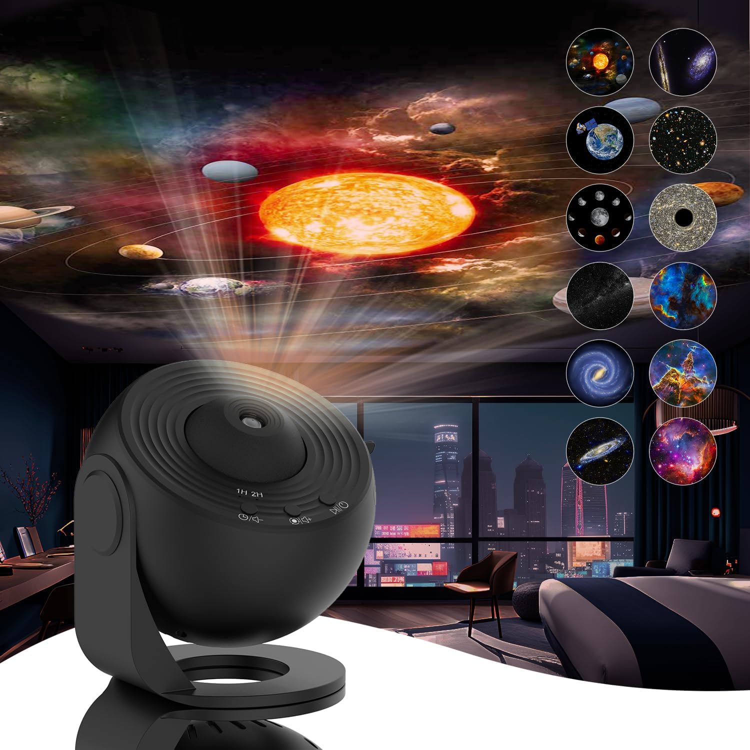 GalaxyGlow Proiettore | Porta l'universo nella tua camera