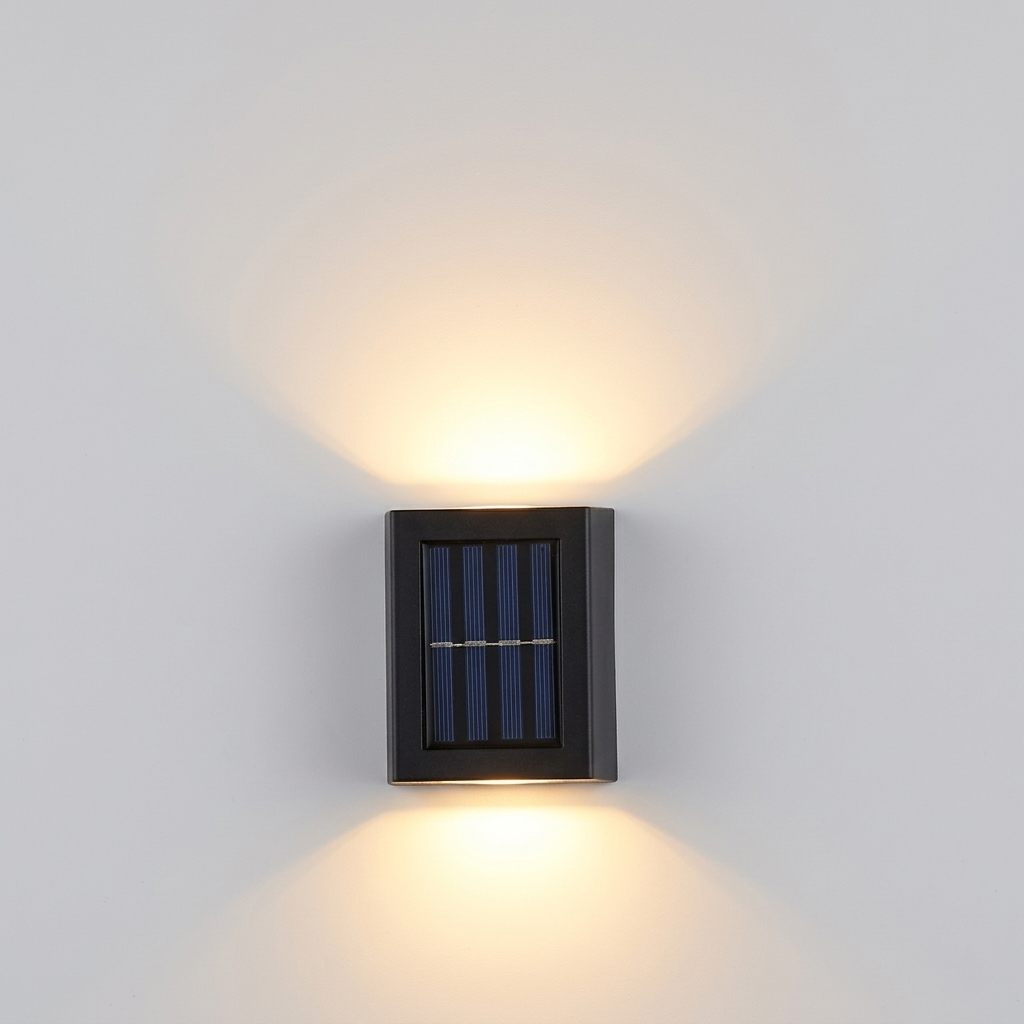 Lampade Solari da Giardino Wireless LED Luci da Parete Esterno con Sensore di Movimento Impermeabili