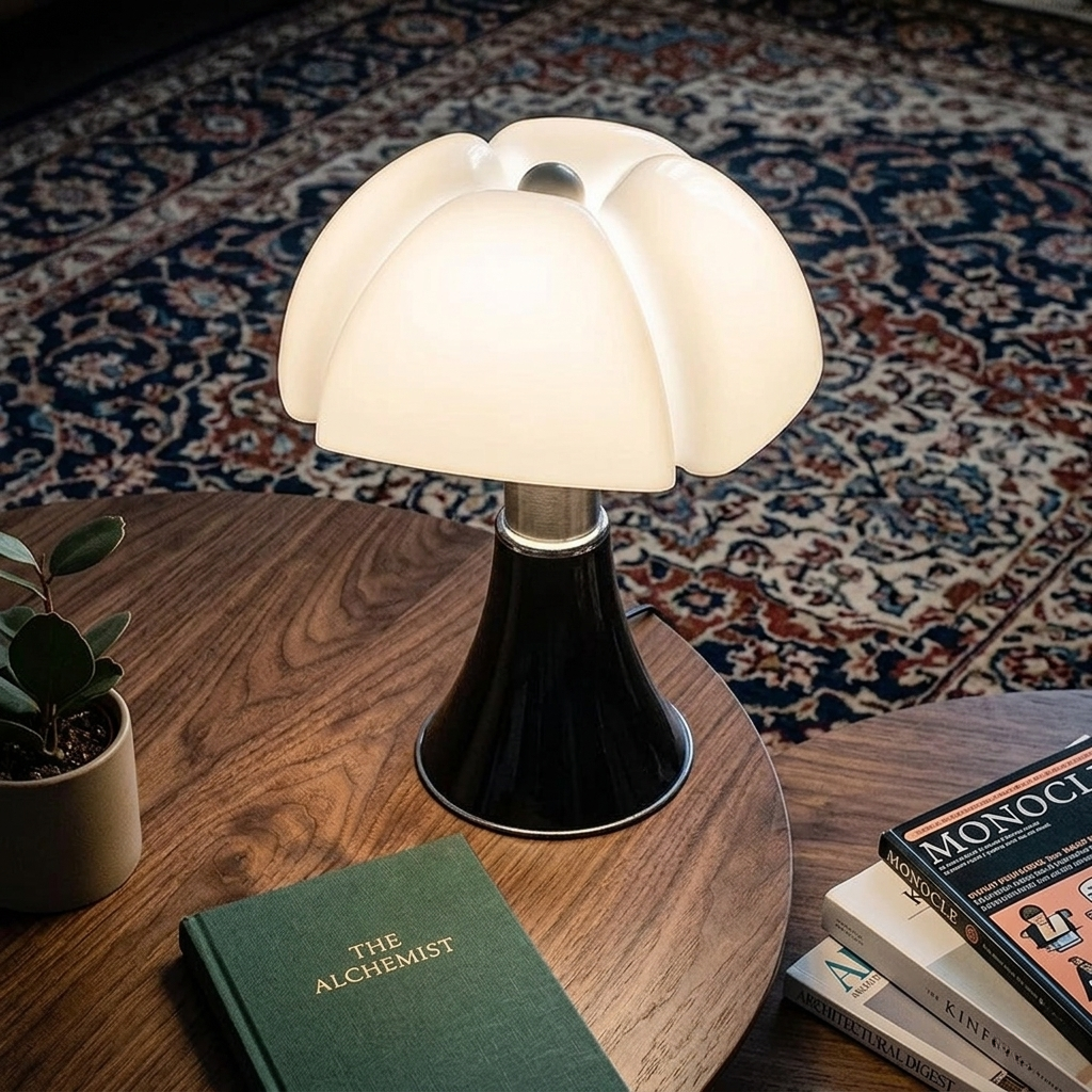 Lampada da Tavolo Moderna LED Design Fiore