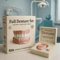 Protesi Dentale Premium | Sorriso Naturale | Vestibilità Confortevole | Riutilizzabile