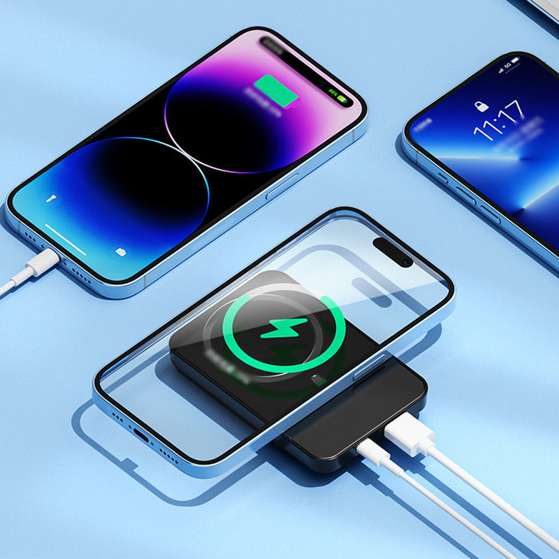 LuxCharge Elite Power Bank | 20000mAh Ultra-Sottile Caricatore Veloce per Energia On-the-Go