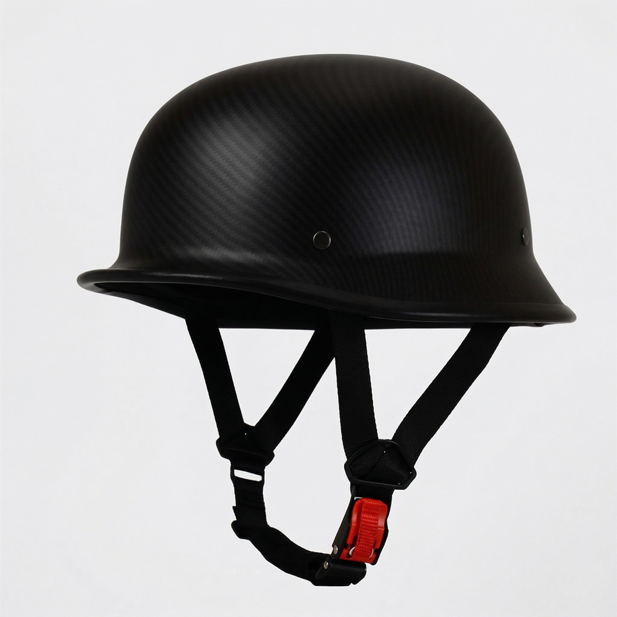 Casco Moto Mezza Calotta Omologato Design Leggero Stile Cruiser