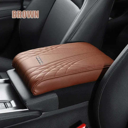 Cuscino per bracciolo esclusivo con logo per la copertura del bracciolo dell'auto