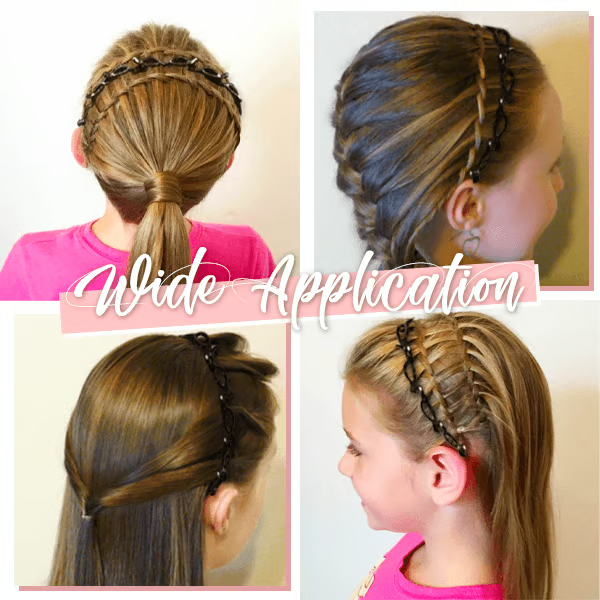 BangiTwist – Clip per capelli a doppio pony