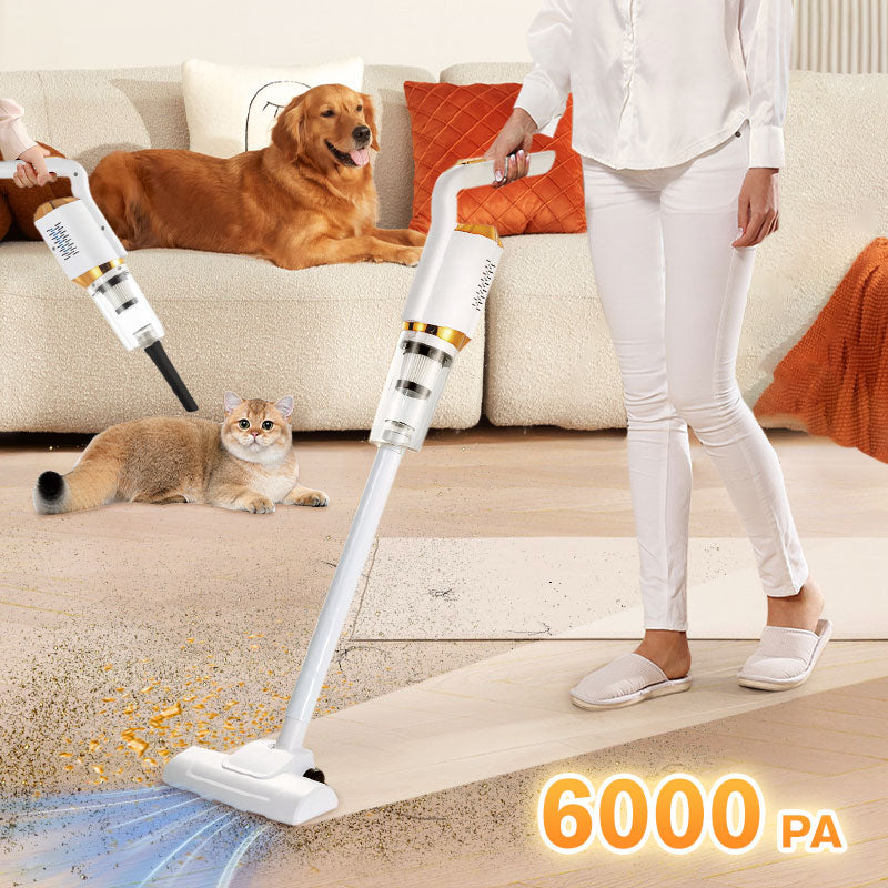 LuxiClean Elite Aspirapolvere Senza Fili | Potente e versatile pulizia per casa e auto