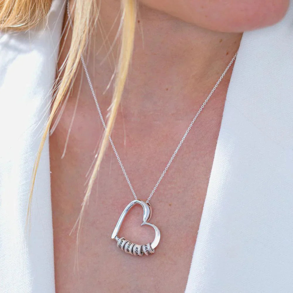 Cuori Eterni | Collana familiare personalizzata con nomi incisi