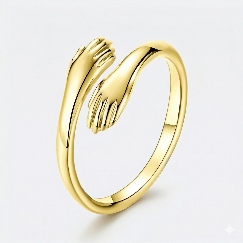 Anello Abbraccio Regolabile Donna Regalo Amore