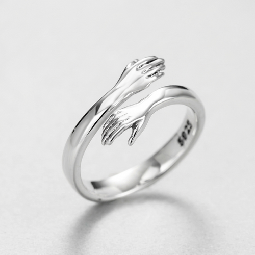 Anello Abbraccio Regolabile Donna Regalo Amore