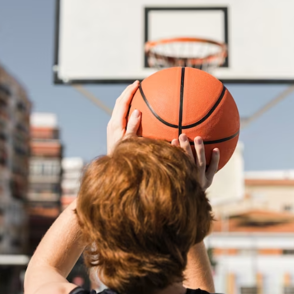 Sandsberg | Pallone da Basket Indoor Silenzioso | Rimbalzo Morbido e Silenzioso