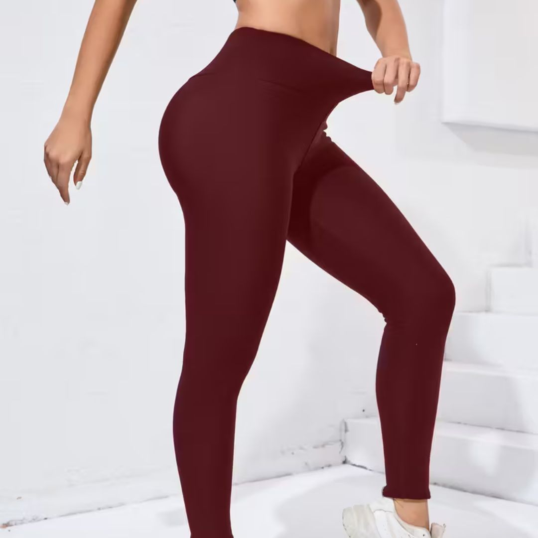 Leggings Termici Donna | Pantaloni Termici Foderati | Leggings Caldi per l'Inverno | CozyLine
