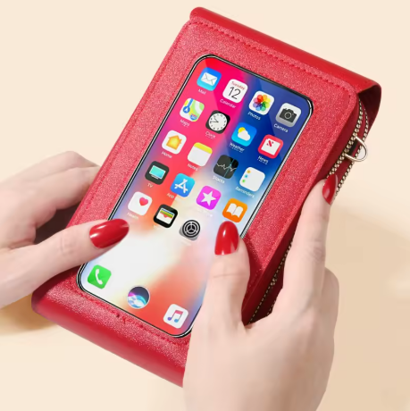 Borsa a Tracolla Donna | Custodia per Cellulare da Appendere con Portafoglio | ModePouch