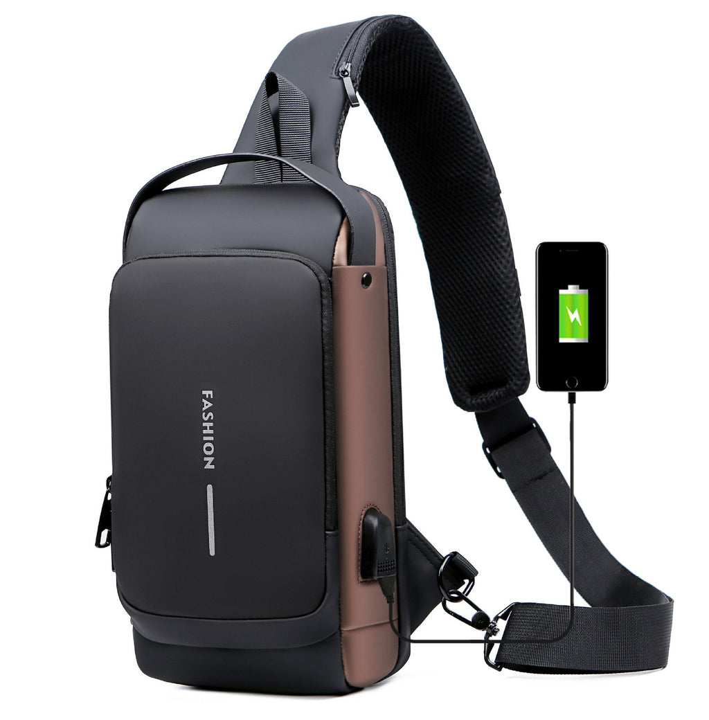 Borsa Antifurto | Porta USB | Impermeabile & Lucchetto a Codice
