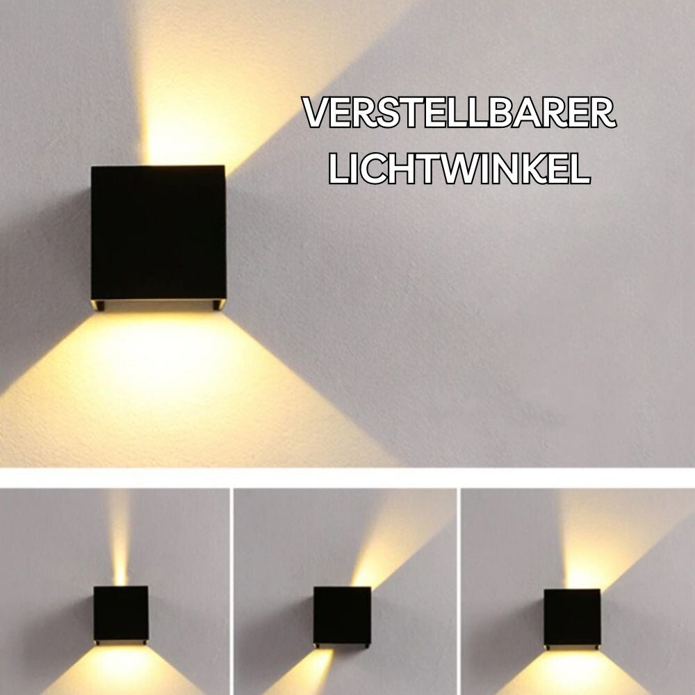50% SCONTO | LuminaCube™ Lampada da Parete LED | Senza Fili & Dimmerabile | Sensore di Movimento | Bianco Caldo 3000K