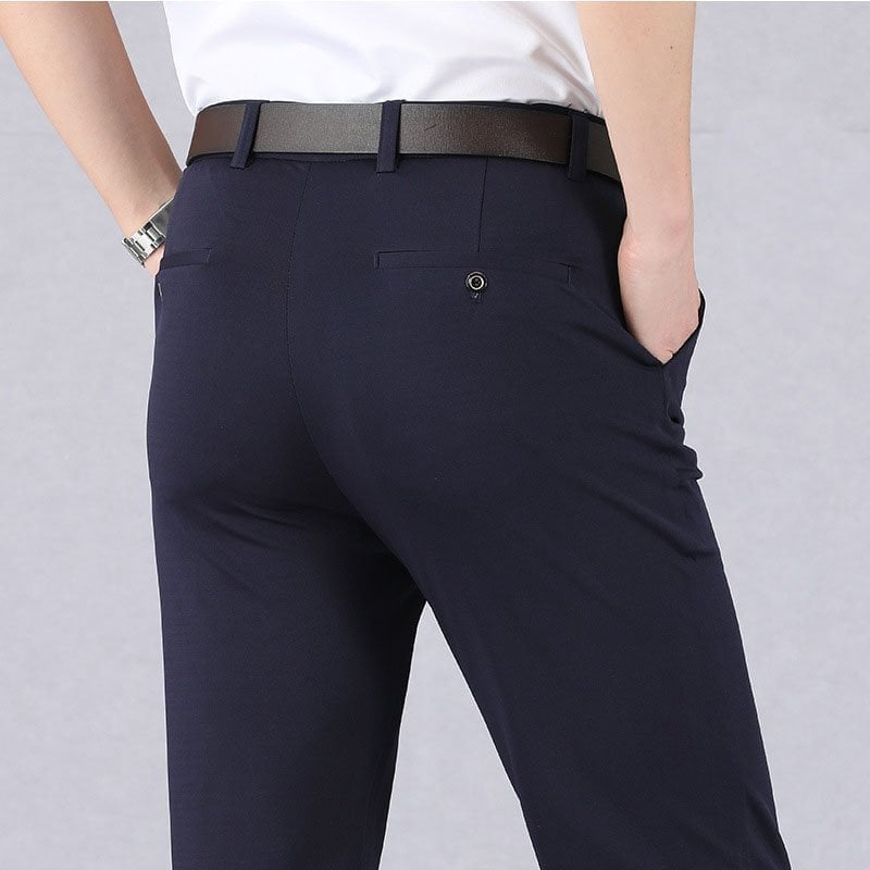 50% di sconto - MasonPro - Pantaloni Classici Uomo ad Alta Elasticità - Offerta Limitata