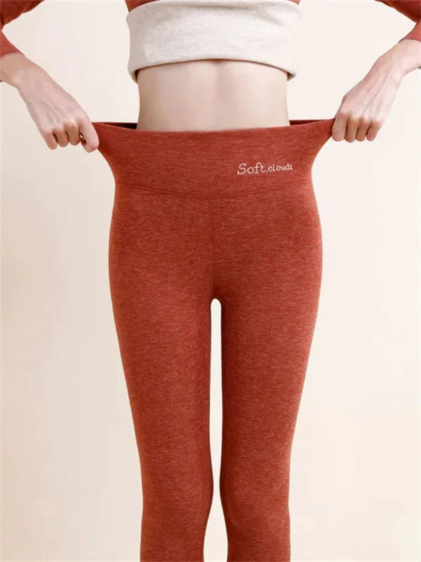 Leggings Invernali Foderati In Cashmere AstraWeave Per Calore Confortevole