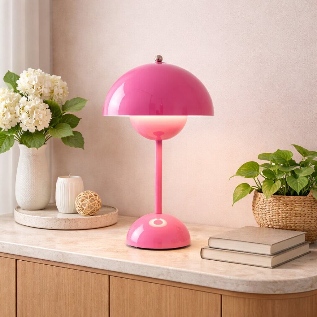 Lampada da tavolo di design | Lampada da tavolo LED | Lampada da comodino | Dimmerabile e senza fili | Lumora
