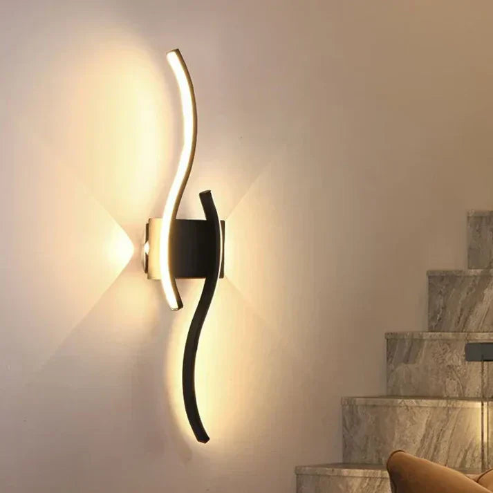 Virella Wave LED Applique | Design Moderno | Luce Calda | Risparmio Energetico