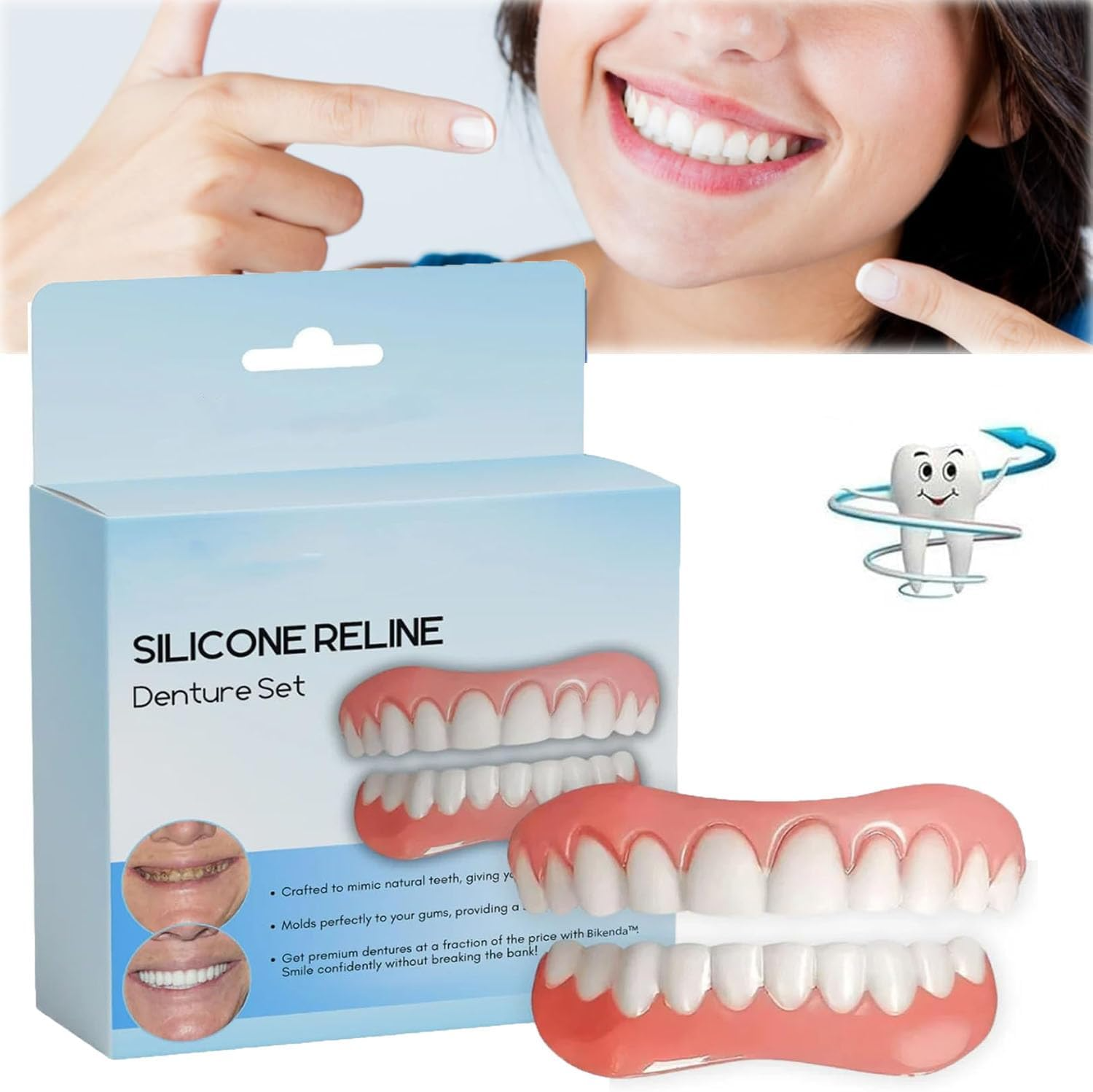 Adattamento e Stabilizzazione per Protesi Dentali | Denti Universali | DentiFix