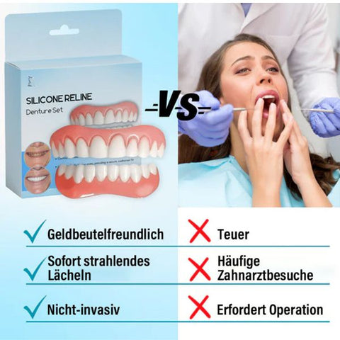 Adattamento e Stabilizzazione per Protesi Dentali | Denti Universali | DentiFix