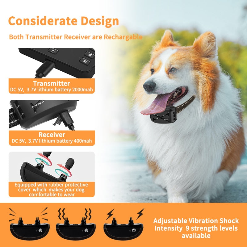 Collare Wireless FenceMate per Cani con Modalità di Addestramento