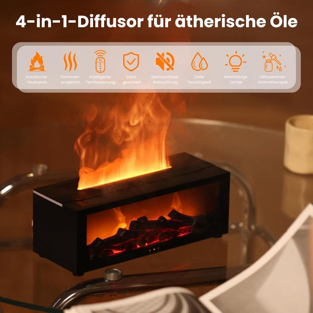Diffusore di Aroma | Lampada Elettrica per Profumi con Effetto Fiamma | ProfumoFiamma