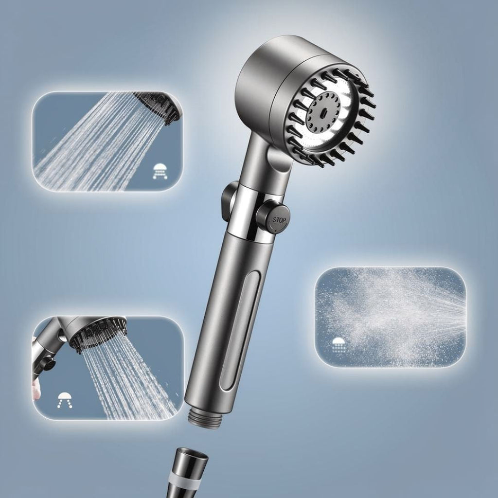 Doccia con filtro e 3 modalità | Doccia a risparmio idrico | WasserLux