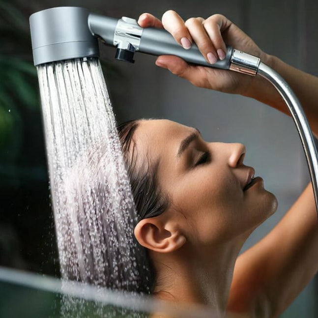 Doccia con filtro e 3 modalità | Doccia a risparmio idrico | WasserLux