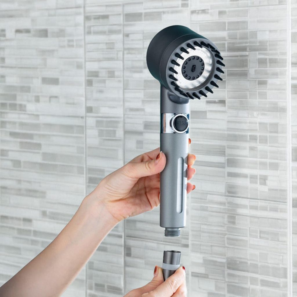Doccia con filtro e 3 modalità | Doccia a risparmio idrico | WasserLux